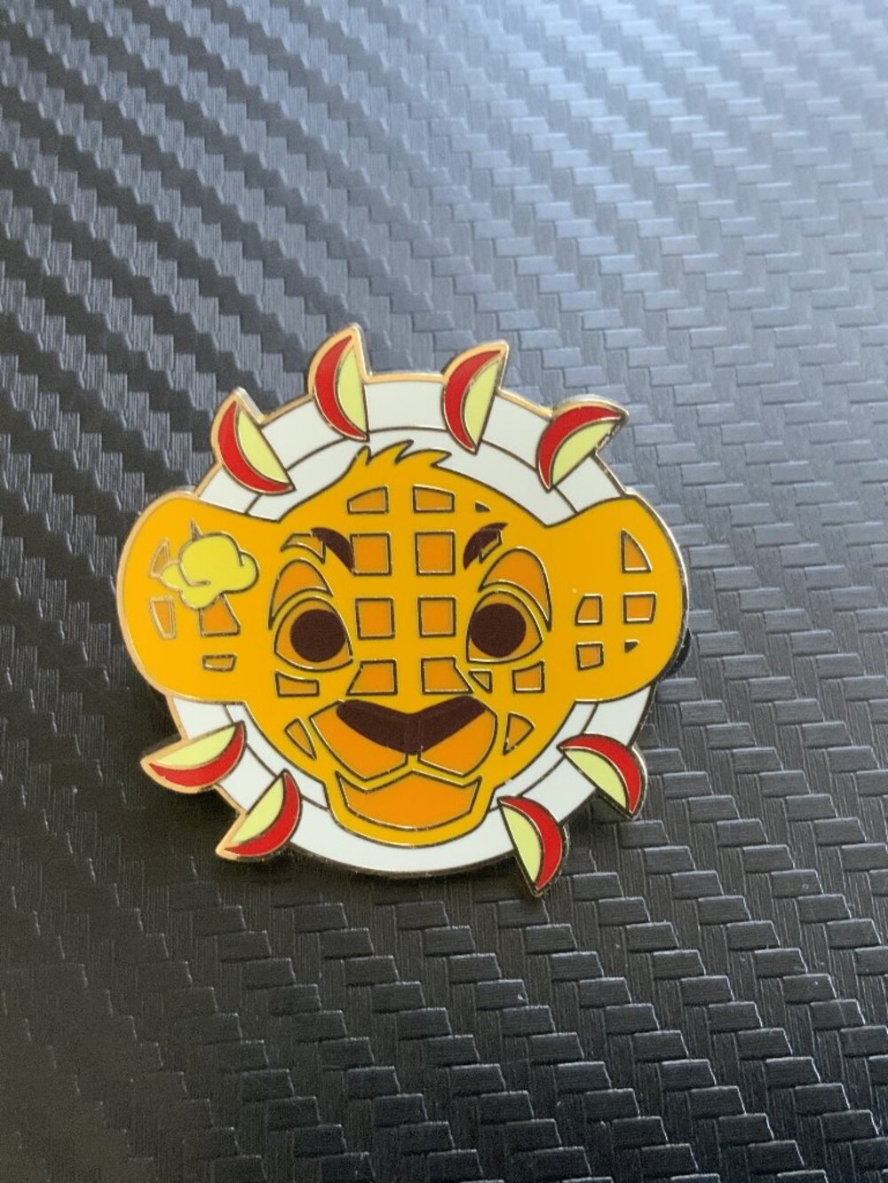 Simba The Lion King Whimsical Waffles Mystery Disney Pin
